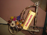 Bicicleta de Madera y Chocolate Toblerone