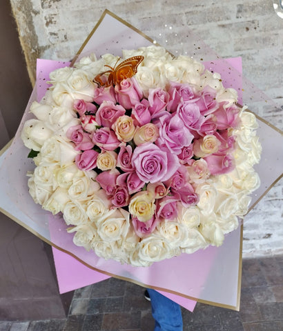 Ramo Buchón de corazón