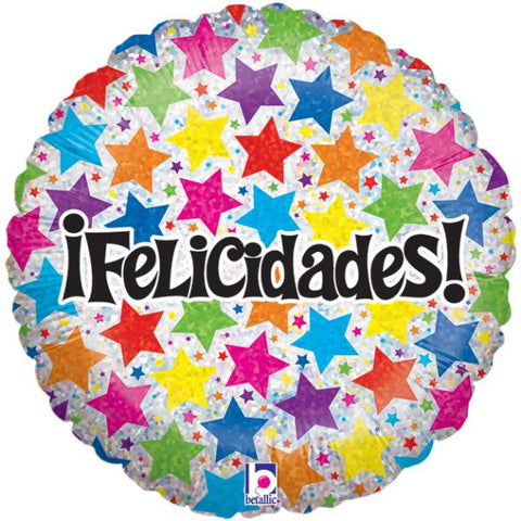 Globo Metálico de Felicidades