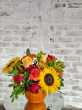 pumpkin flowers