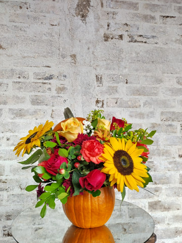 Pumpkin flowers