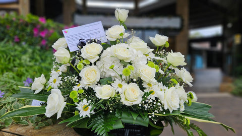 Palmatoria de Rosas para Funerales