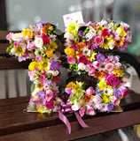 5F Números de Flores