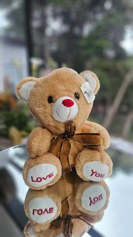 Osito Café con Nariz Roja