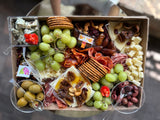 Tabla de jamones y quesos