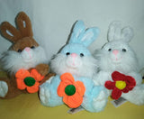 Conejitos con flor