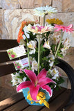 Mini Maceta de Gerberas